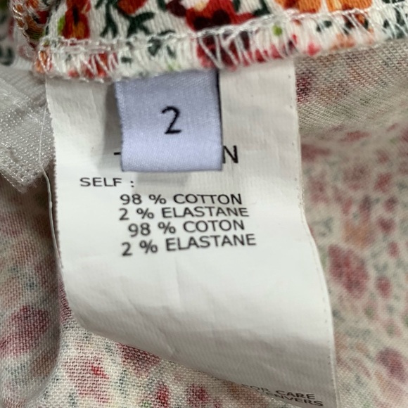 Thakoon Addition Ditsy Floral Flounce Mini Skirt Size 2 - Picture 8 of 9